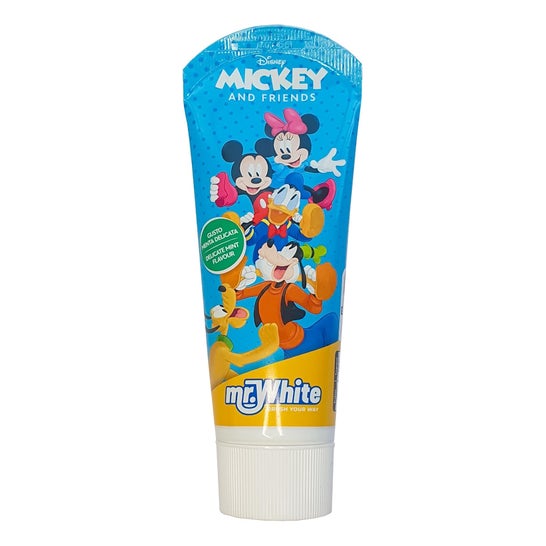 Mr White Dentífrico Infantil +3 Años Mickey 75 ml