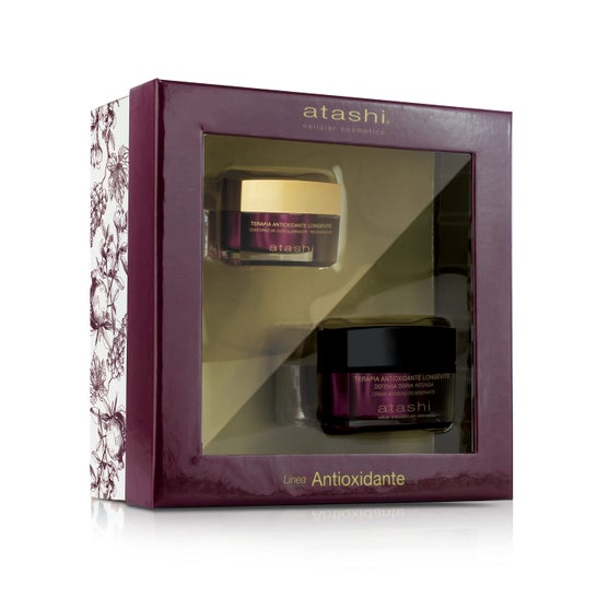 Atashi Cellular Antioxidant Hidratante + Contorno Cofre 50 ml + 15 ml