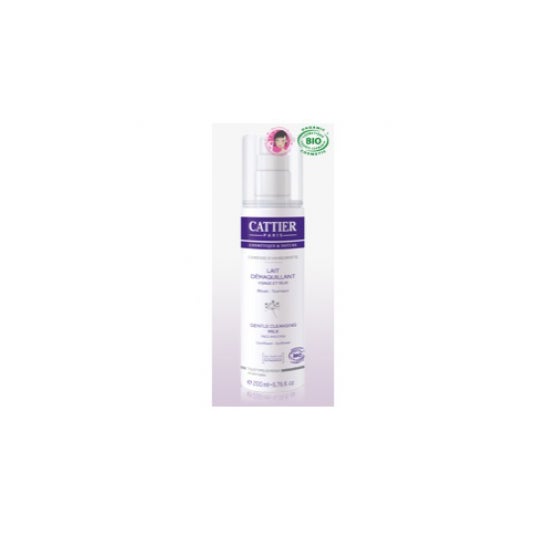Cattier caricia de desmaquillante de leche herbolaria para rostro y ojos 200ml
