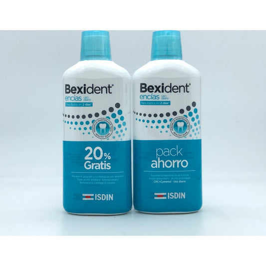 ISDIN Bexident Pack Colutorio Encías 2x500ml