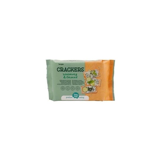 Terrasana Crackers de Romero y Linaza 250 g