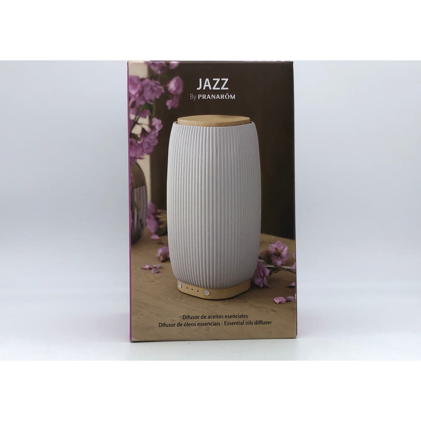 Pranarôm Jazz Difusor de Cerámica y Bambú Blanco