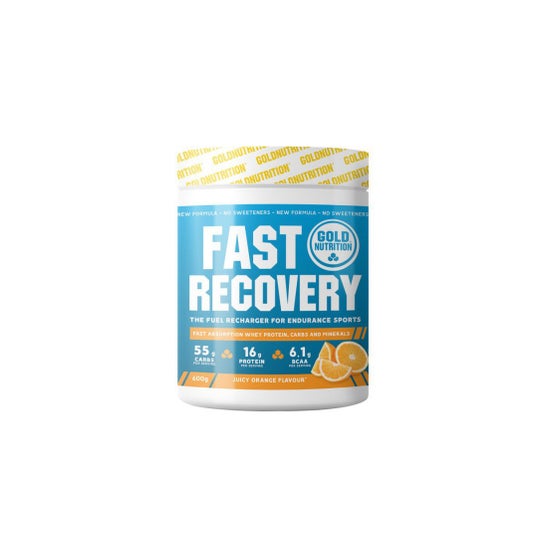 Gold Nutrition Fast Recovery Naranja 600 g