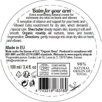 Organic Kitchen Crema Extra Nutritiva Talones y Codos 100ml