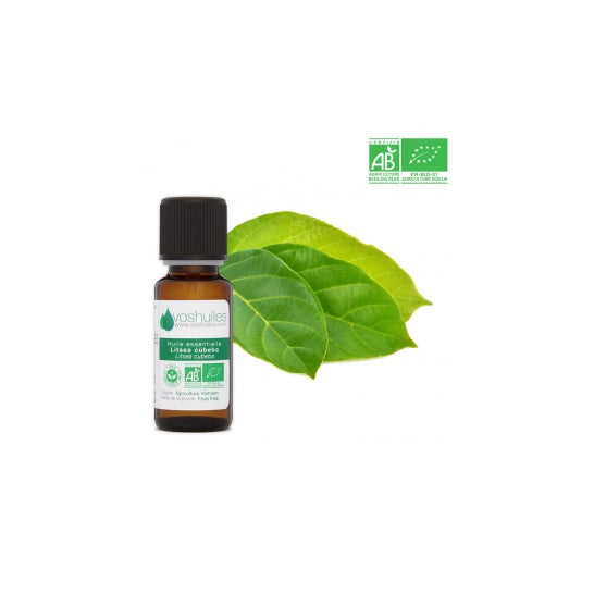 Voshuiles Aceite Esencial BIO de Litsea Cubeba 10 ml