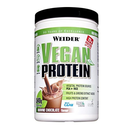Proteína Vegana Weider Vainilla 540g