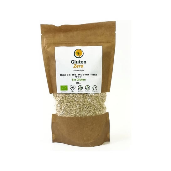Gluten Zero Copos de Avena Finos Eco 500 g