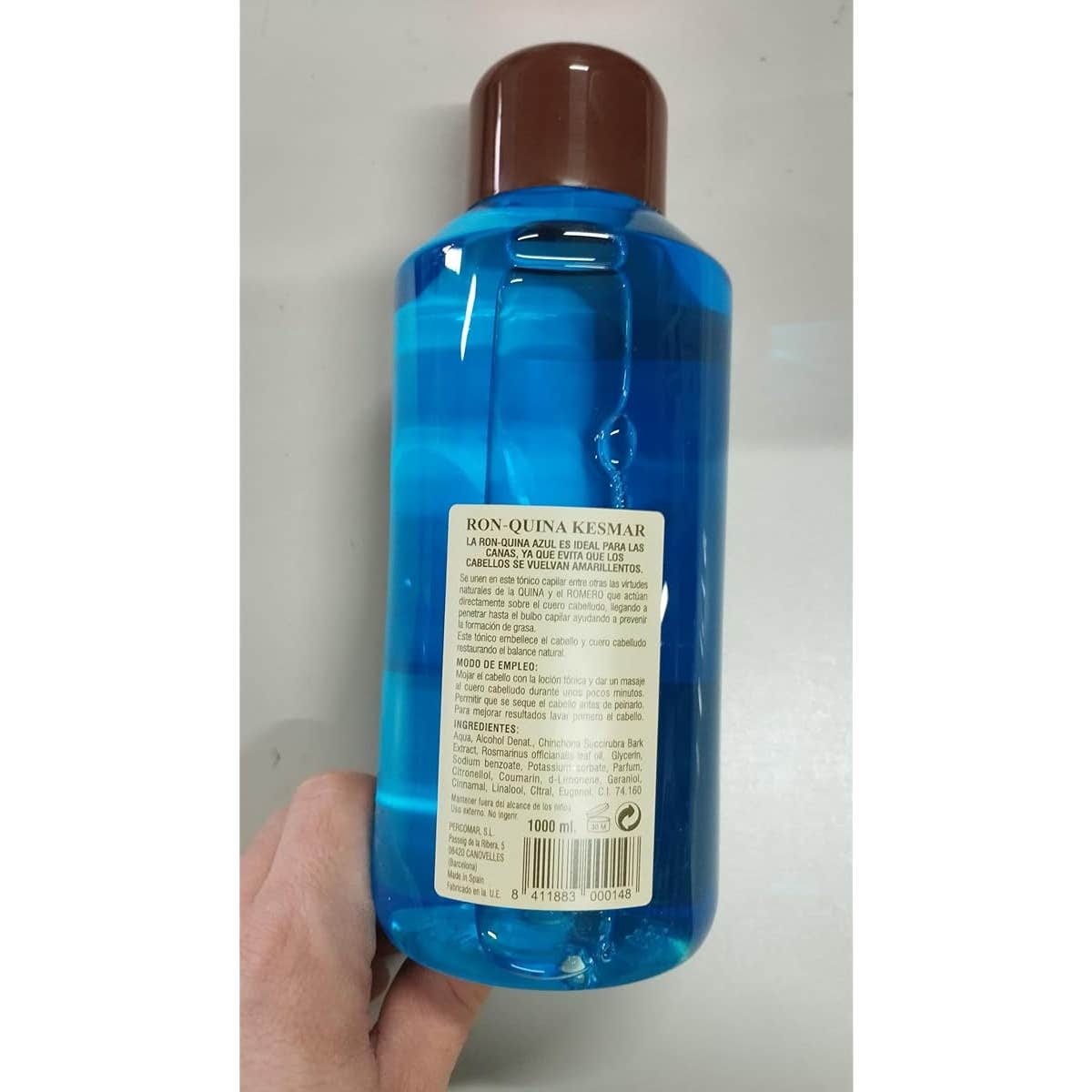 Ron-Quina Kesmar Tónico Capilar Azul 1L