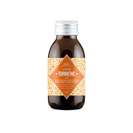 Organic Human Shots Cúrcuma Bio 100 ml