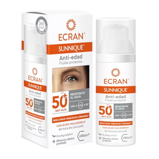 Ecran Sunnique Anti-Aging Facial SPF50+ 50ml