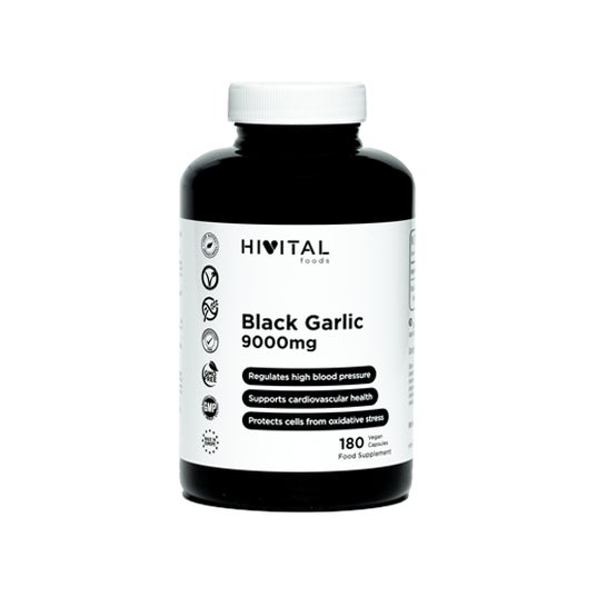 Hivital Foods Black Garlic 9000 mg 180 caps