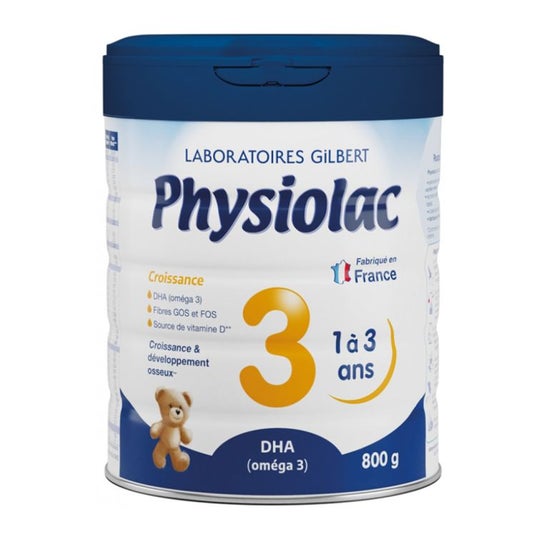 Physiolac Leche 3era Edad 800g