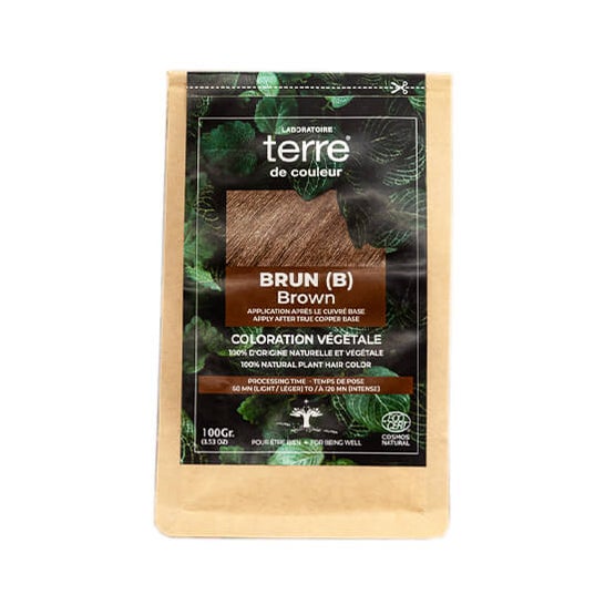Terre de Couleur Colorante Vegetal Brun (B) Brown 100g