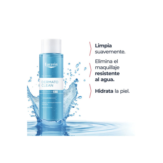 Eucerin DermatoClean Loción Micelar 3en1 400ml