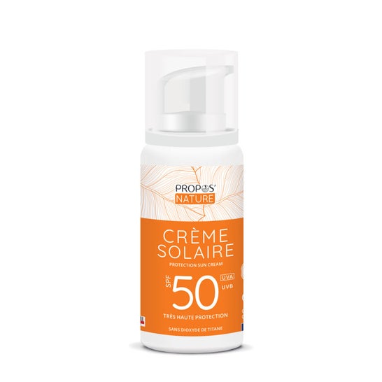 Propos' Nature Crema Solar Spf50 Sin Dióxido de Titanio Bio 100ml