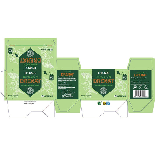 Fitosol Infusión Drenat 20 bolsitas filtro