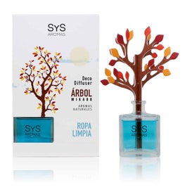 SYS Aromas Ambientador Mikado Árbol Ropa Limpia 90ml