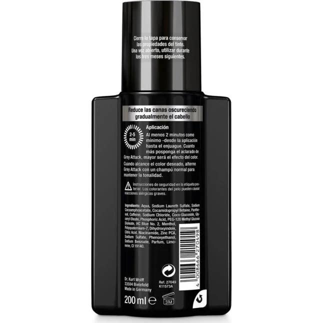 Alpecin Grey Attack Champú 200ml