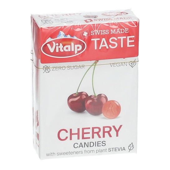 Vitalp Caramelos Sin Azúcar Cereza Bio 25 g