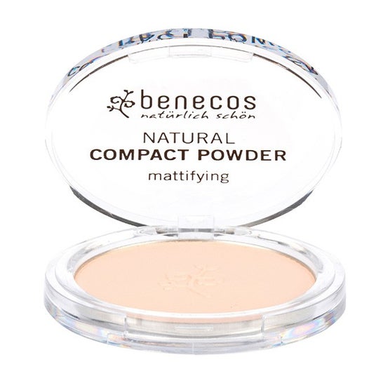 Benecos polvos compactos color porcelana 9g 1ud