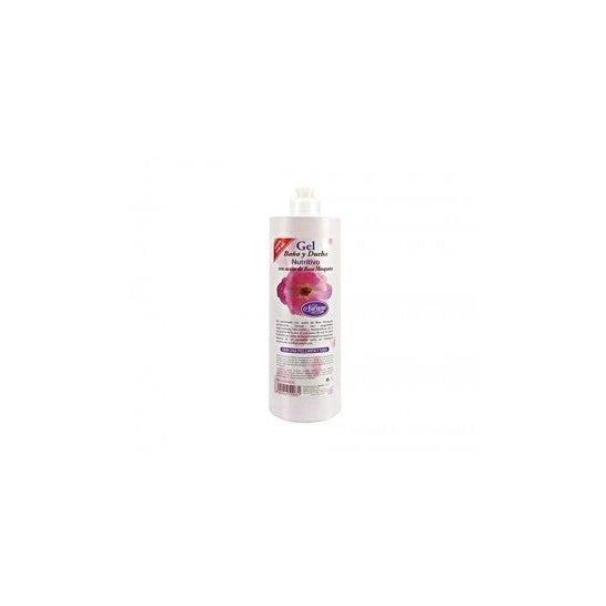 Nurana gel de baño rosa mosqueta 800ml