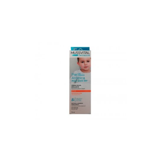 Mussvital Crema Facial Emoliente Piel Atópica SPF20 75 ml
