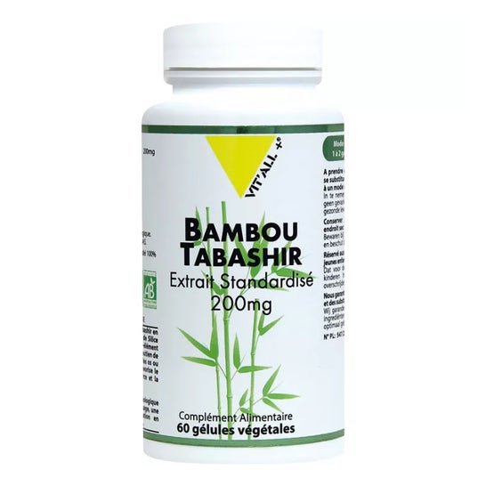 Vit'All+ Bambú Taba 200 mg 60 Perlas