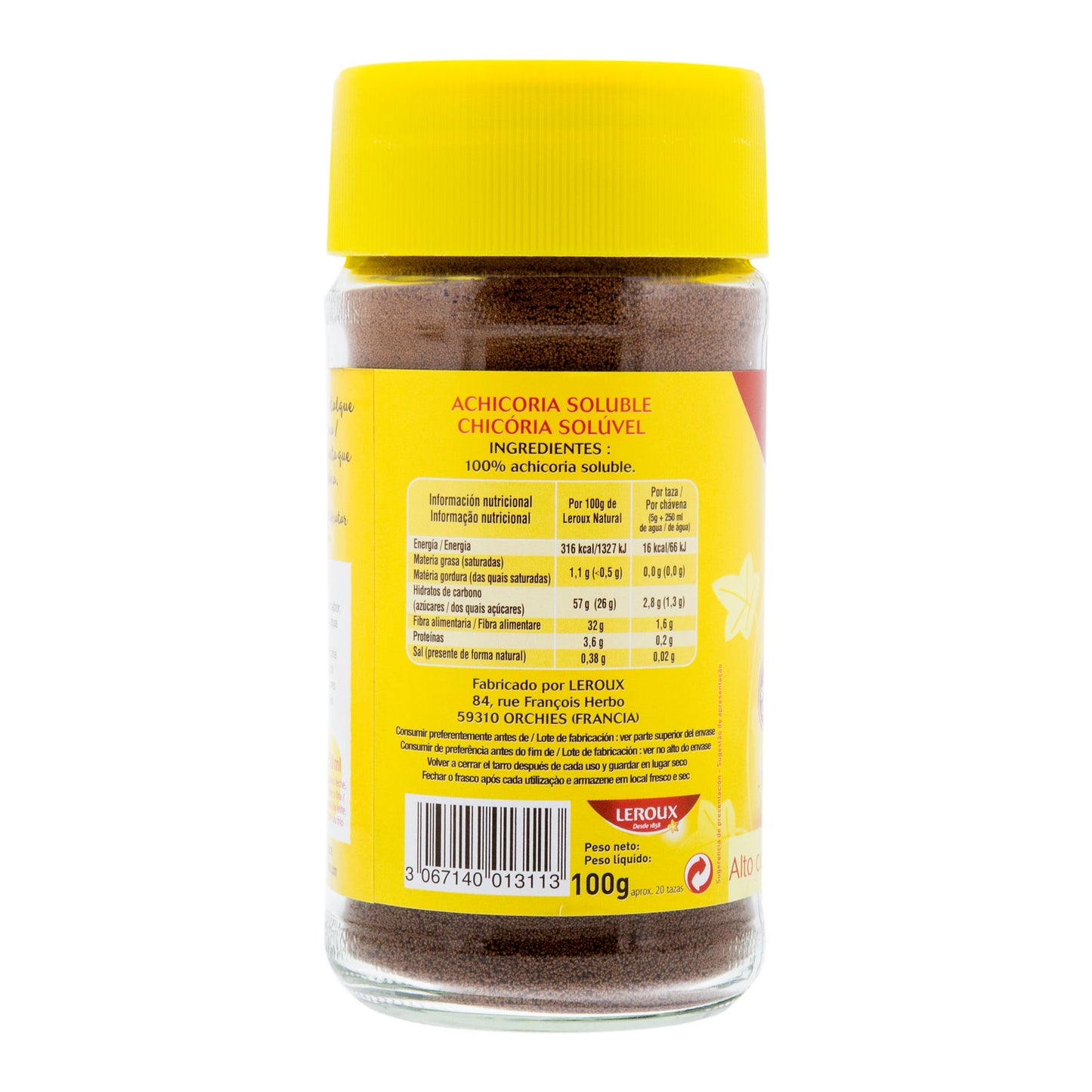 Leroux Achicoria Soluble 100g
