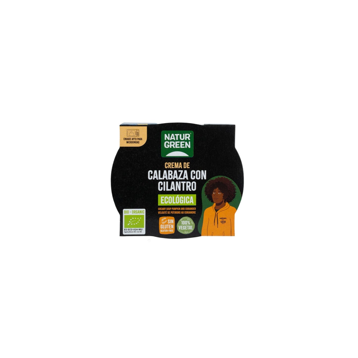 Naturgreen Crema Ecológica de Calabaza y Cilantro 310 g