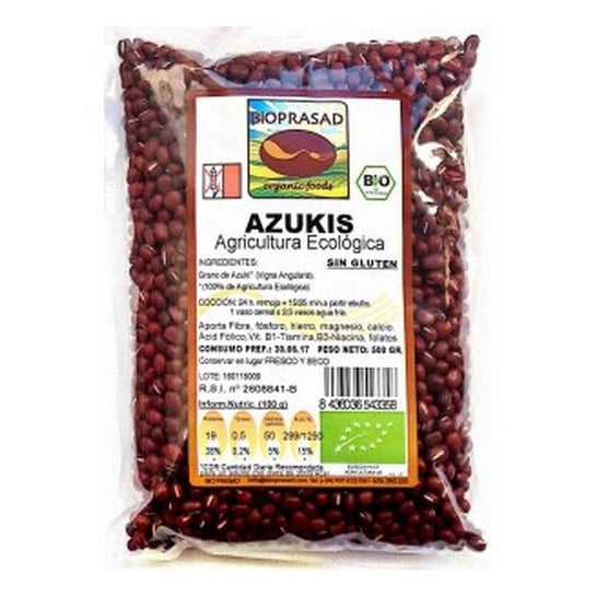 Bioprasad Azukis Sin Gluten Bio 500g
