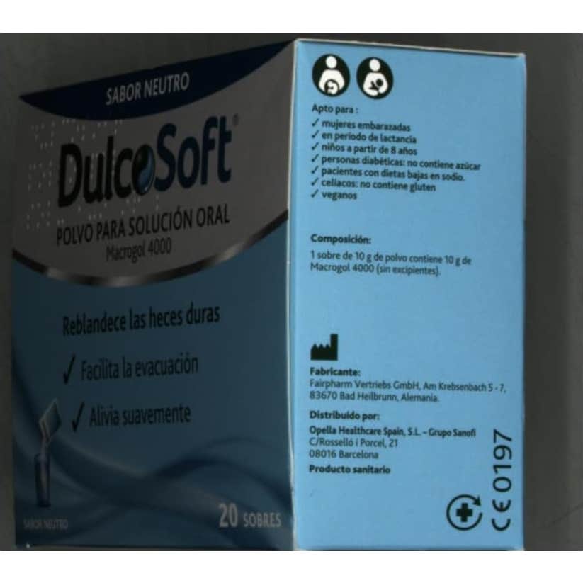DulcoSoft Polvo para Solución Oral 20uds