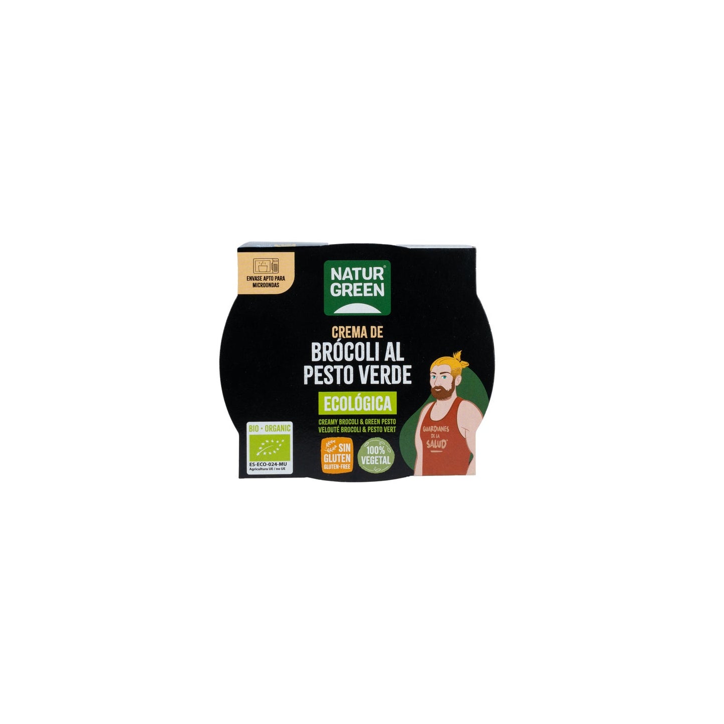 Naturgreen Crema Ecológica De Brócoli Al Pesto Verde 310g