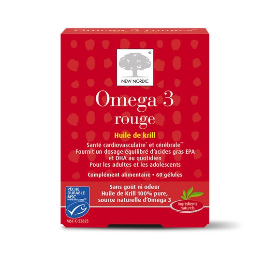 New Nordic Omega 3 Rouge 60 Gélules
