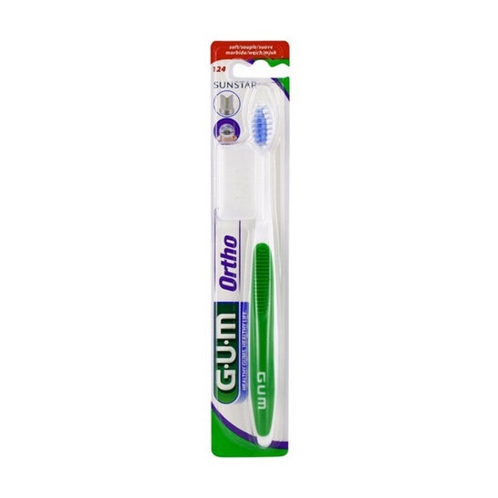 Cepillo de dientes de ortodoncia para encías 124 1ut