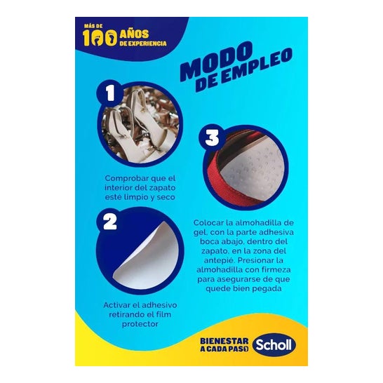 Scholl Party Feet Gel Activ Almohadillas Plantares 1par