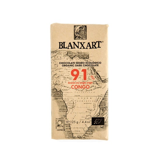 Blanxart Chocolate Negro 91% Congo Bio 80 g
