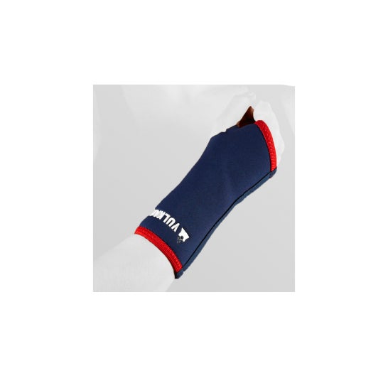 Vulkan muñequera larga clásica 3mm azul talla XL