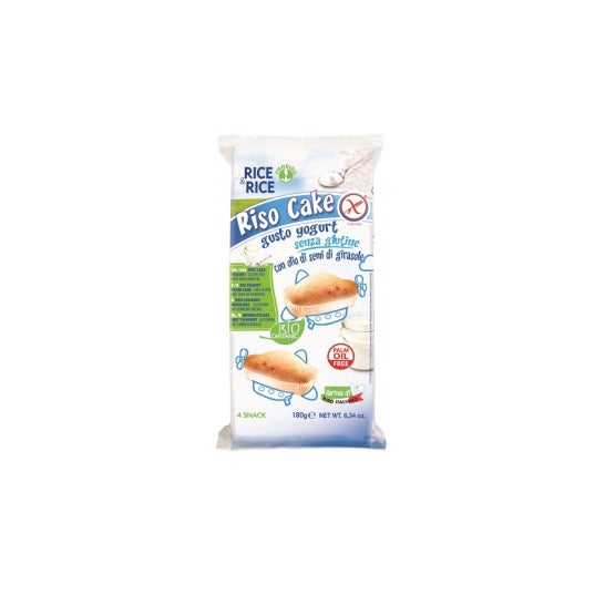 R&R Pastel De Arroz Yogur 4X45 g