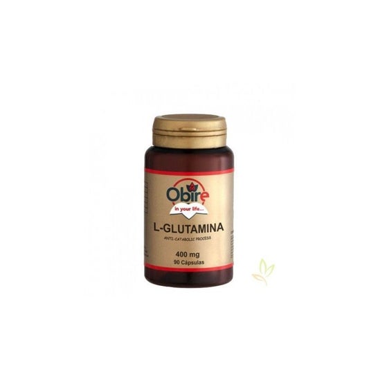 Obire L Glutamina 400 mg 90 caps