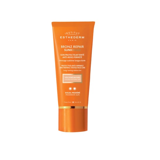 Institut Esthederm Bronz Repair Sunkissed Crema Antiarrugas Sol Moderado Color 50ml