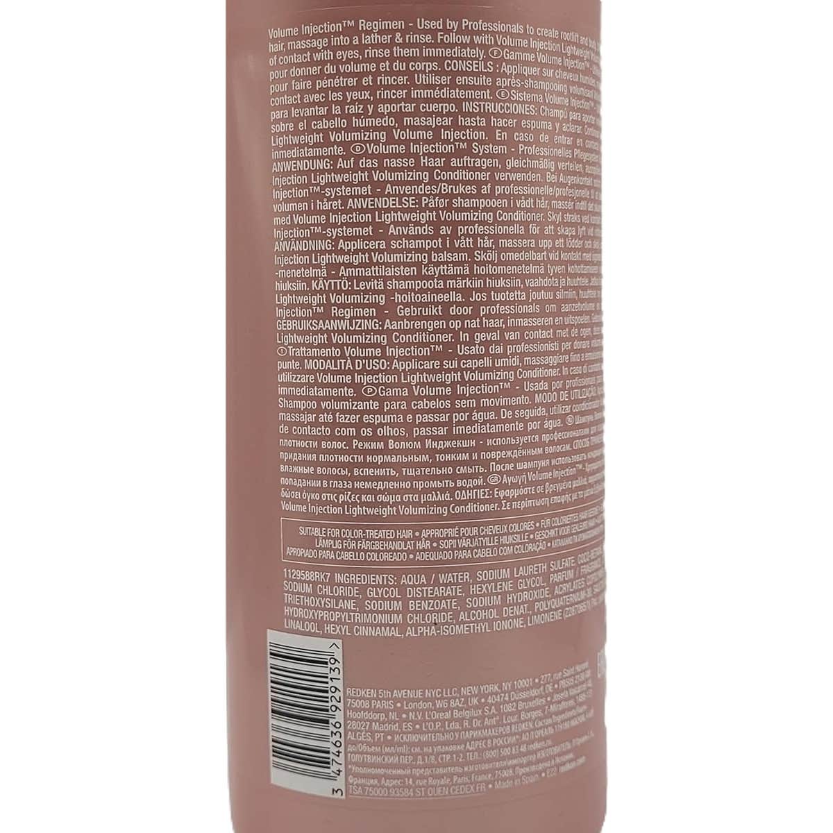 Redken Volume Injection Shampoo 1000ml