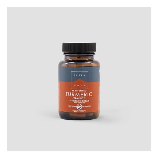 TerraNova Fermented Turmeric 50 caps