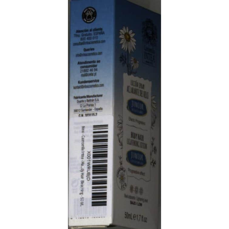 Intea loción junior camomila 50ml