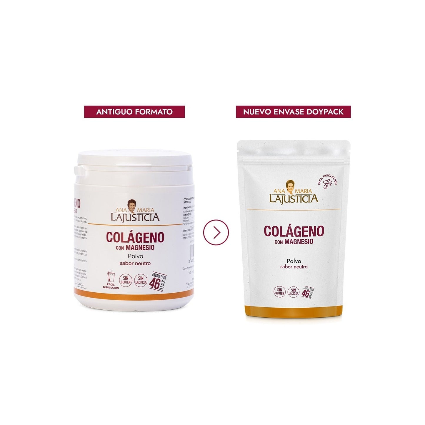 Ana Maria Lajusticia Colágeno con Magnesio Sabor Neutro 350g