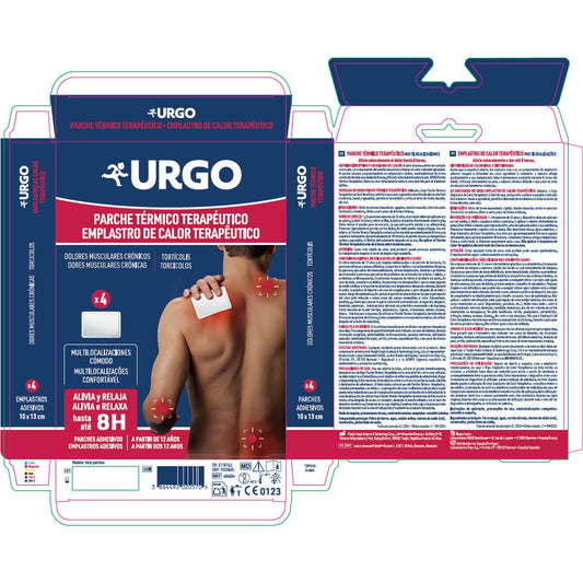 Urgo Parche Térmico Multilocalizaciones 4uds