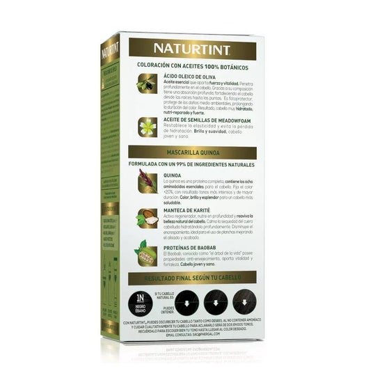 Naturtint Tinte 1N Negro Ébano