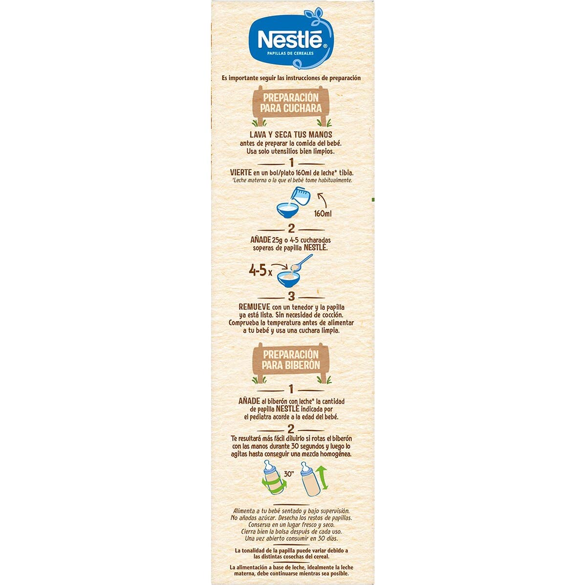 Nestlé Papillas 8 Cereales con Miel 475g