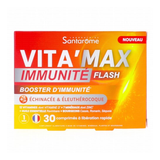 Santarome Vita'Max Booster Inmunidad Flash 30 comp