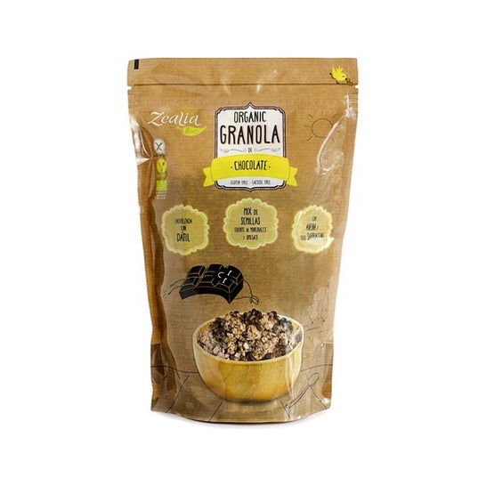 Zealia Granola de Chocolate Bio Sin Gluten 300 g