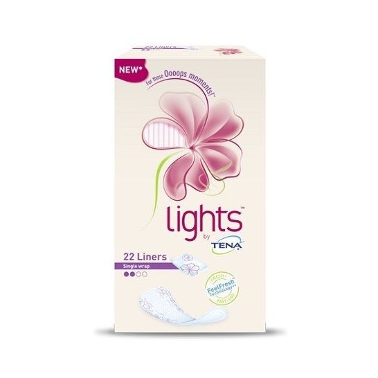 Tena Lights Slip Protector Normal Rip 760123 22uds
